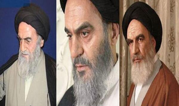 عکس جمشید هاشم پور در نقش امام خمینی