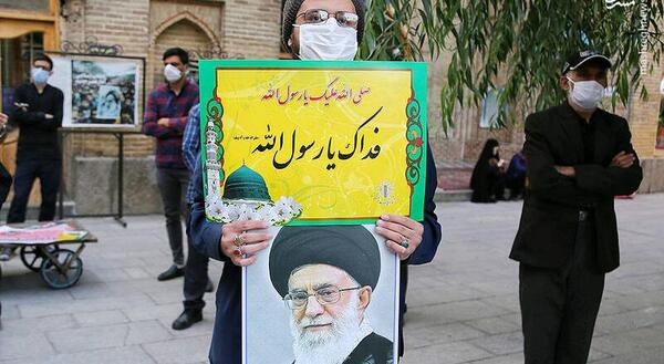 عکس فرانسوی پیامبر