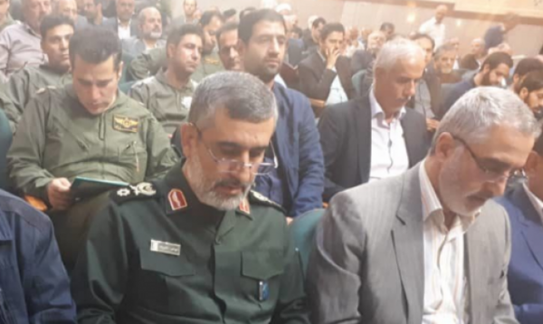 عکس سردار فرحی وزارت دفاع