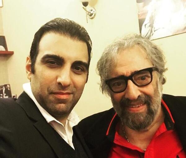 عکس پولاد کیمیایی و پدرش