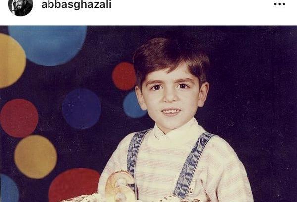 عکس تولد عباس غزالی
