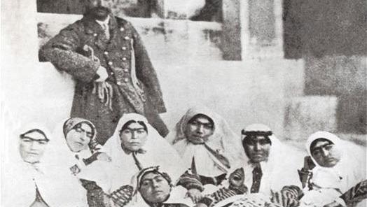 عکس حرمسرای ناصرالدین شاه