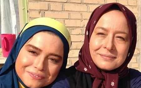 عکس آزیتا حاجیان ودخترش مهراوه شریفی نیا