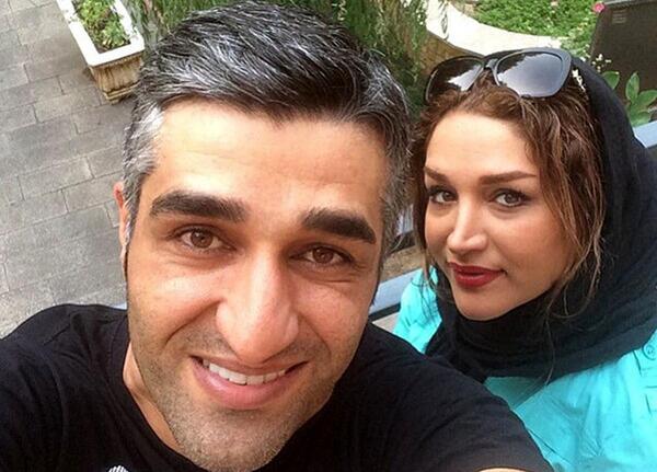 عکس پژمان جمشیدی با همسر واقعی اش