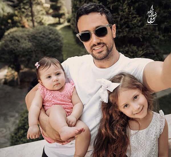 عکس بچه شاهرخ استخری نبات