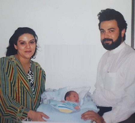 عکس حسن جوهرچی با همسر