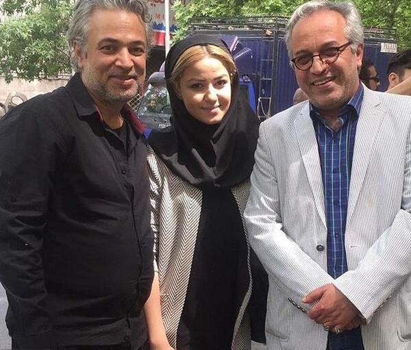عکس حسن جوهرچی با همسر