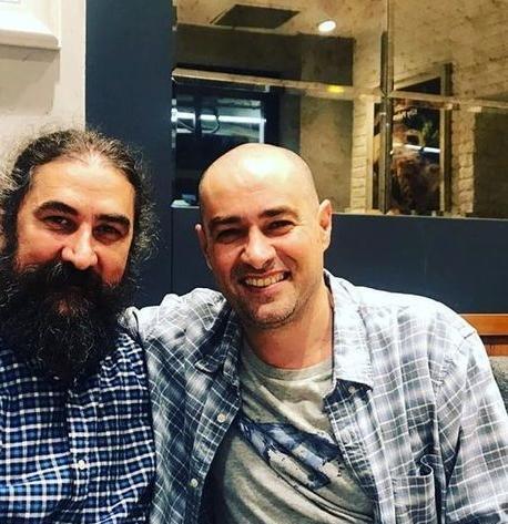 عکس روی ماسک شهاب حسینی