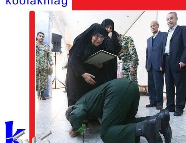 عکس سردار سلیمانی پس از شهادت