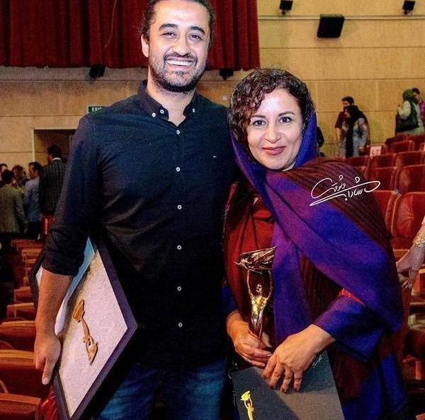 عکس فرشته صدرعرفایی و همسرش