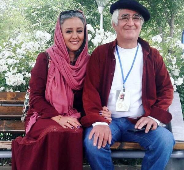 عکس فرشته صدرعرفایی و همسرش