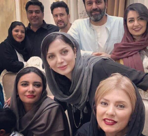عکس بازیگر زن در سریال دلدادگان