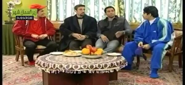 عکس علی انصاریان در زیر آسمان شهر