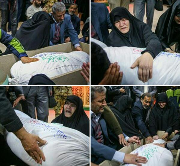 عکس جسد شهید حججی