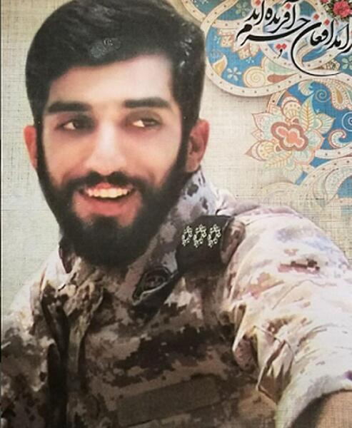 عکس جسد شهید حججی