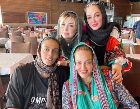 عکس بهاره رهنما و نیوشا ضیغمی در کیش