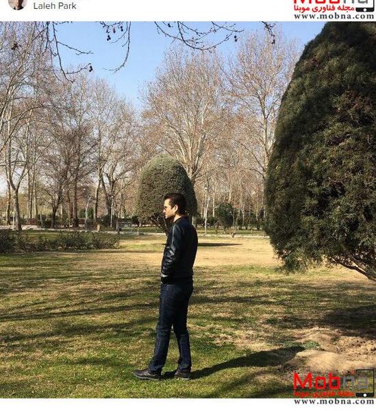عکس پیاده روی در پارک