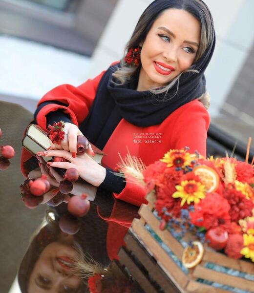 عکس حدیث فولادوند قبل از عمل زیبایی