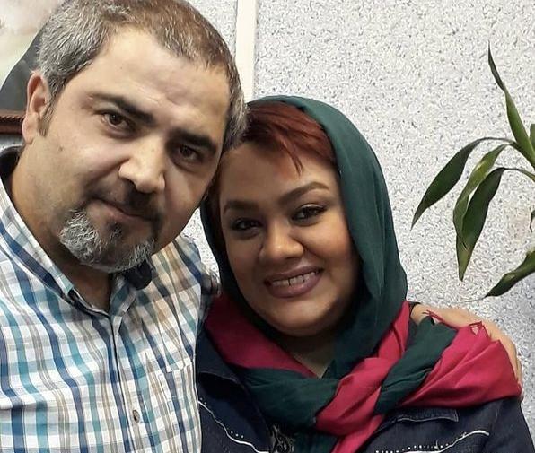 عکس بازیگر فرهاد قائمیان وهمسرش