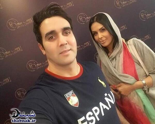 عکس تصاویر پوریا پورسرخ همسرش