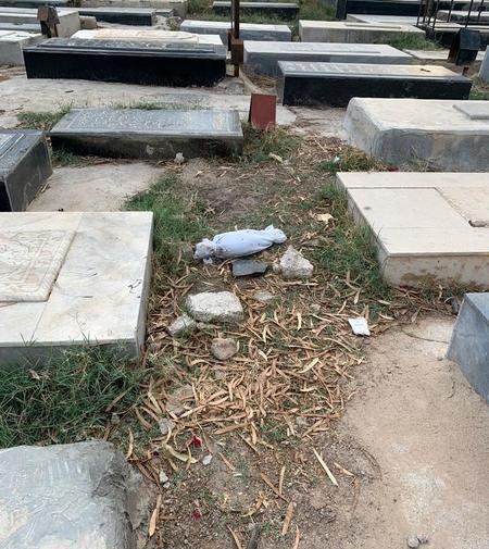 عکس سنگ قبر نوزاد