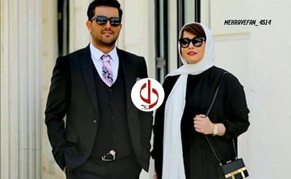 عکس حامد بهداد و مهراوه شریفی نیا