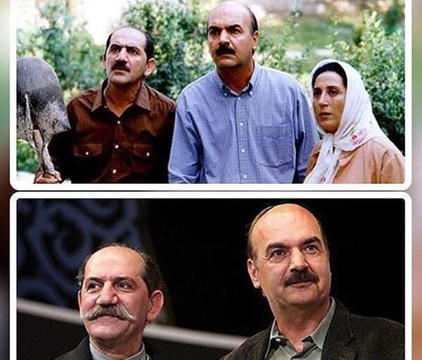 عکس حمید جبلی و ایرج طهماسب