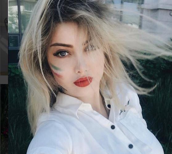 عکس ساینا شاخ اینستا