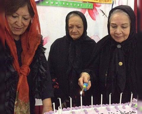 عکس شمسی فضل اللهی با همسرش