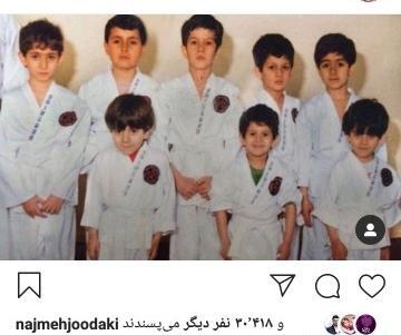عکس کودکی سیاوش خیرابی