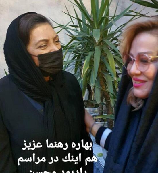 عکس مراسم ختم پدر جواد عزتی