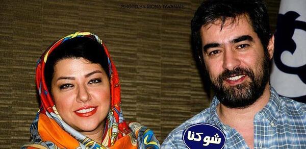 عکس شهاب حسینی و زنش
