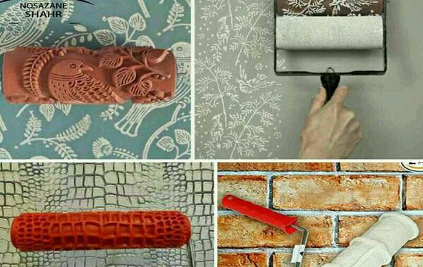 عکس مدل های غلطک طرح دار