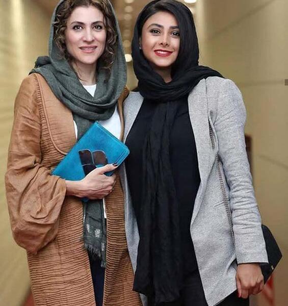 عکس آزاده صمدی بدون روسری