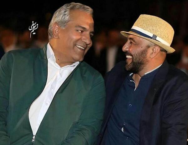 عکس سیگار کشیدن رضا عطاران
