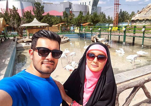 عکس همسر هنگامه شهیدی