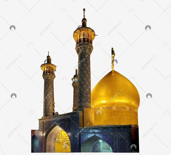 عکس لایه باز حرم حضرت معصومه