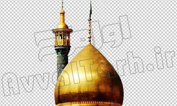 عکس لایه باز حرم حضرت معصومه