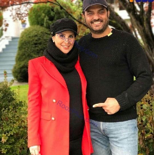 عکس شیلا خداداد در دوران بارداری