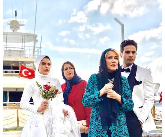 عکس عروسی پانته آ بهرام