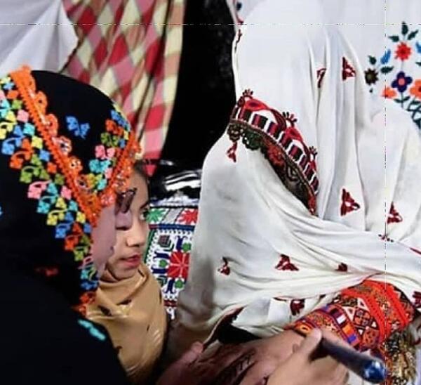 عکس وسایل عروس بلوچ