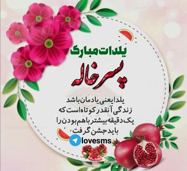 عکس پروفایل تولد پسر خاله