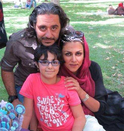 عکسهای شیوا بلوریان وهمسرش