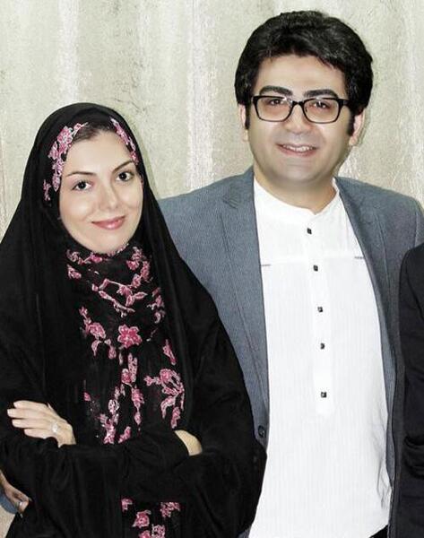 عکس فرزاد حسنی و همسر دومش