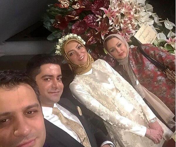 عکس فرزاد حسنی و همسر دومش