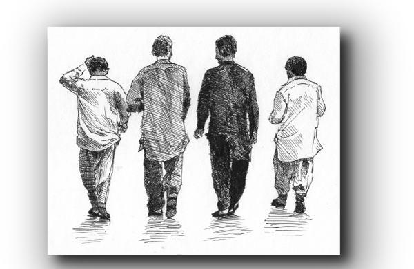 عکس انسان نشسته