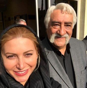 عکس پدر فریبا نادری