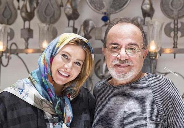 عکس پدر فریبا نادری