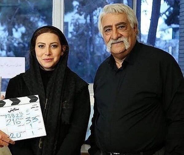 عکس پدر فریبا نادری