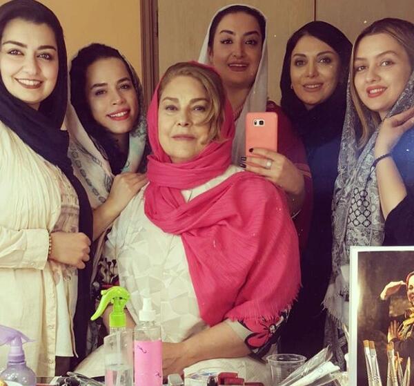 عکس مهین در سریال دلدادگان